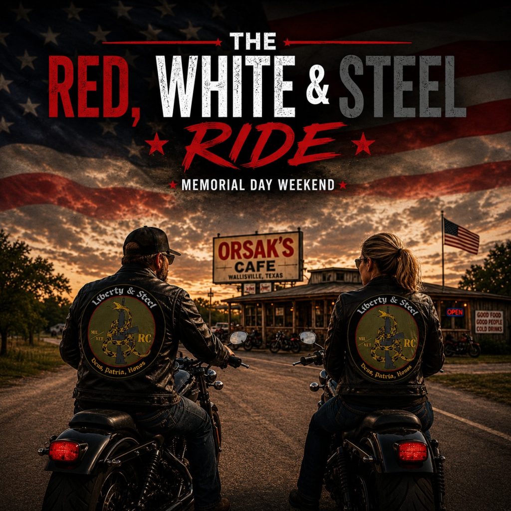 LSRC- Red, White & Steel Ride